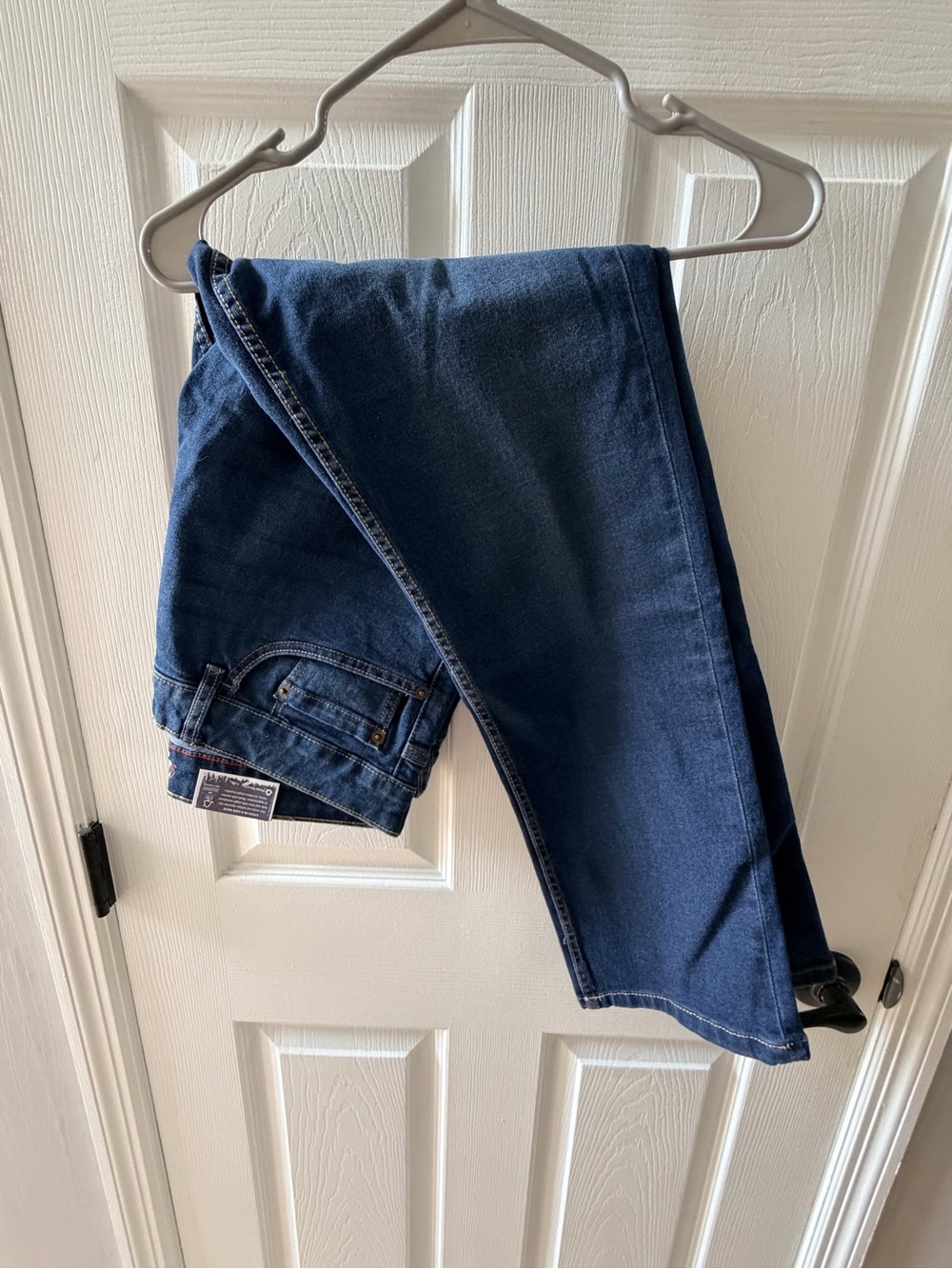 Izod 32x30 Men's Classic Dark Blue Denim Jeans